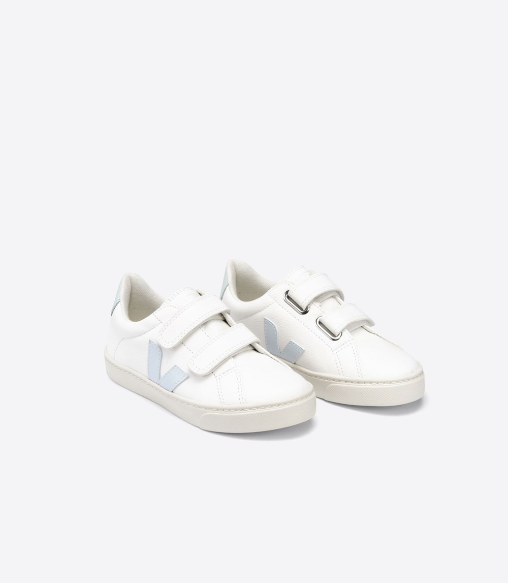 Veja Sneakers Barn - Esplar Velcro Chromefree - Vita - 970261-EYP